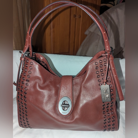 Coach Brown Shoulder Bag - Picture 1 of 16